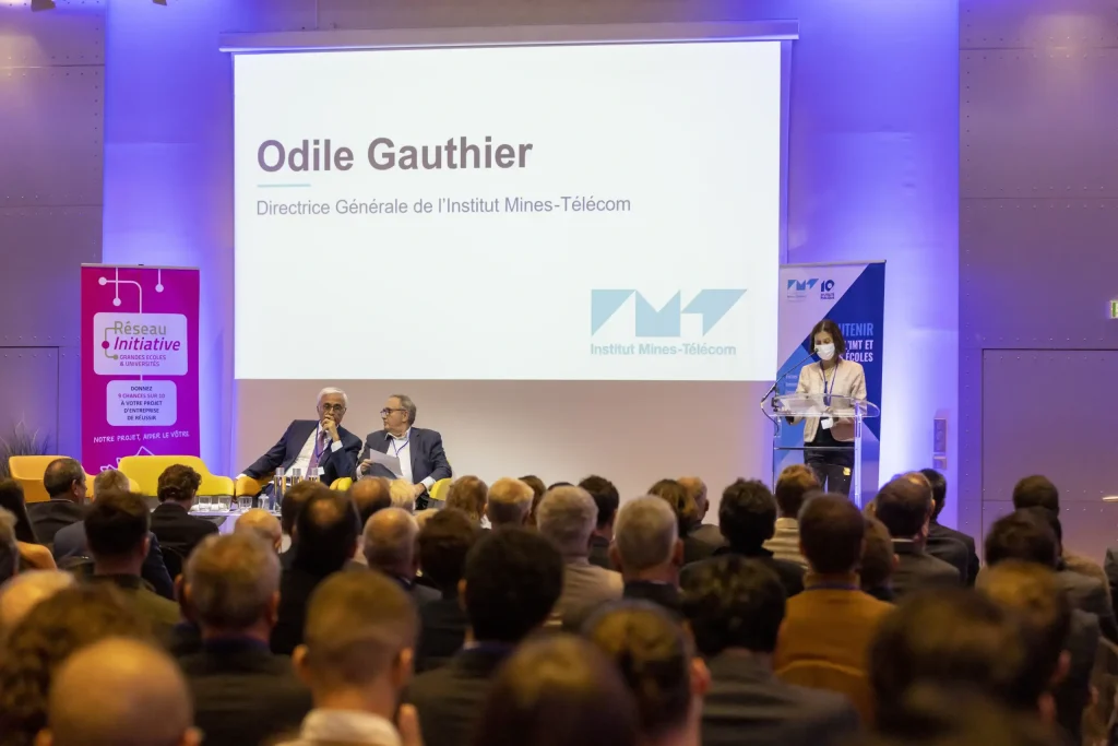 Odile Gauthier, ancienne directrice générale de l’Institut Mines-Télécom
