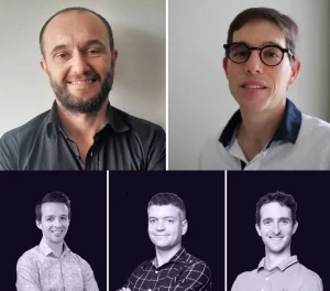 Photo équipes start-up bénéficiaires Ashup-et-ScorpIO