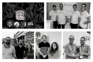 Photo équipes start-up bénéficiaires 33Trucs, Deephawk, Greenscope & Pixaid - comité IMT Numérique