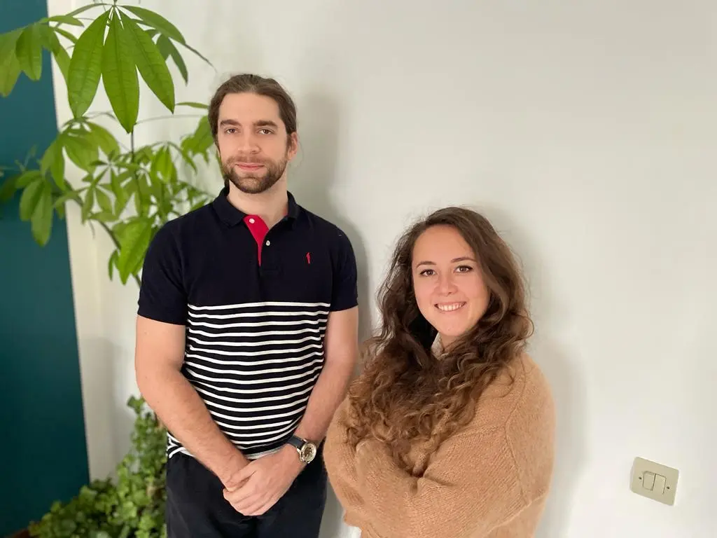 Photo équipe start-up bénéficiaire Huvy