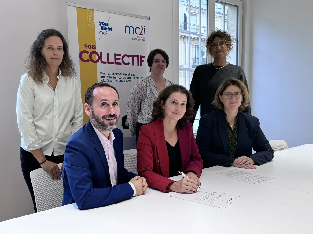 Photo équipe Fondation et MC2I - partenariat
