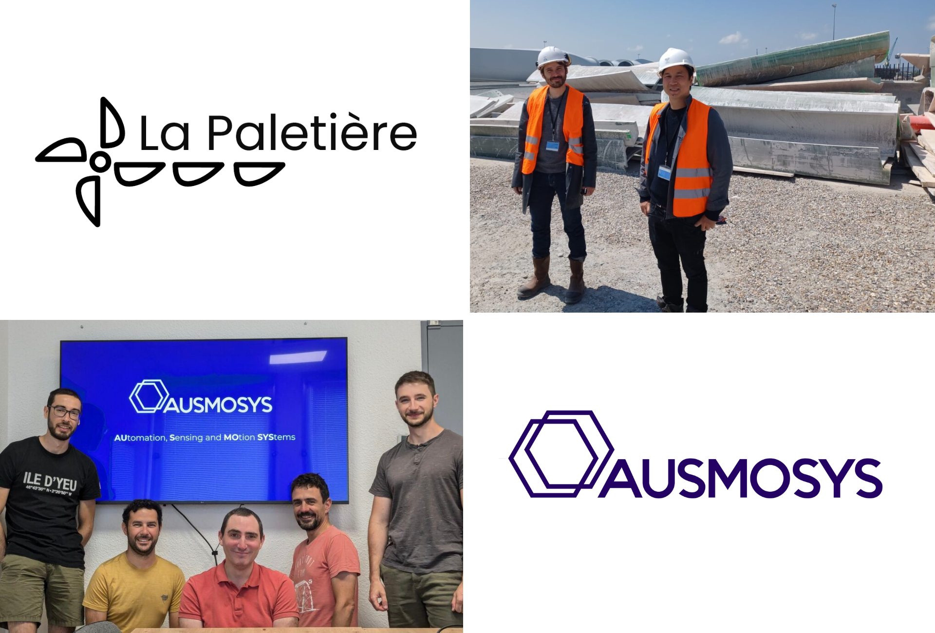 Start-up La Paletière et Ausmosys